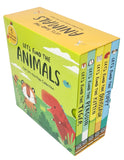 Let's Find The Animals Felt Lift The Flap Collection 5 Books Box Set by Alex Willmore - Lets Buy Books