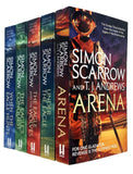 Simon Scarrow Collection 5 Books Set (Arena, Under the Eagle, Eagle Hunts) Paperback - Lets Buy Books