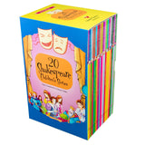 The Complete Shakespeare Children's Stories Collection 20 Books Box Set Paperback - Lets Buy Books
