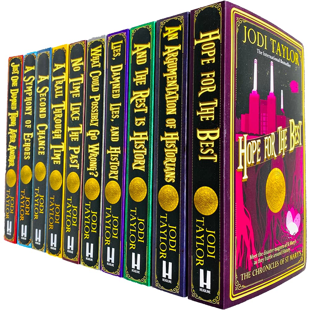 The Chronicles of St. Mary's Series 10 Books Collection Set by Jodi Taylor Paperback - Lets Buy Books