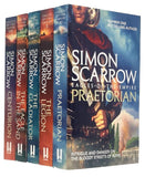 Simon Scarrow Eagle Series Collection 5 Books Set (Praetorian, Gladiator, Centurion,Legion) - Lets Buy Books