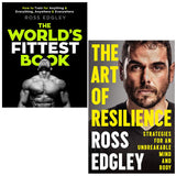 The World's Fittest Book and The Art of Resilience By Ross Edgley 2 Books Collection Set - Lets Buy Books