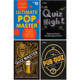 Quiz Puzzles 4 Books Collection Set by Phil Swern & Chris Bradshaw (Ultimate PopMaster) - Lets Buy Books