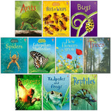 Usborne Beginners Nature 10 Books Set (Ants, Bugs, Spiders, Tree, Reptiles, & MORE) - Lets Buy Books