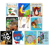 Zoo Series 10 Picture Flat Books Collection Set By Little Tiger ( Quiet, Little Why )