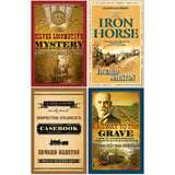 Edward Marston Railway Detective Collection 4 Books Set (The Iron Horse) Paperback - Lets Buy Books