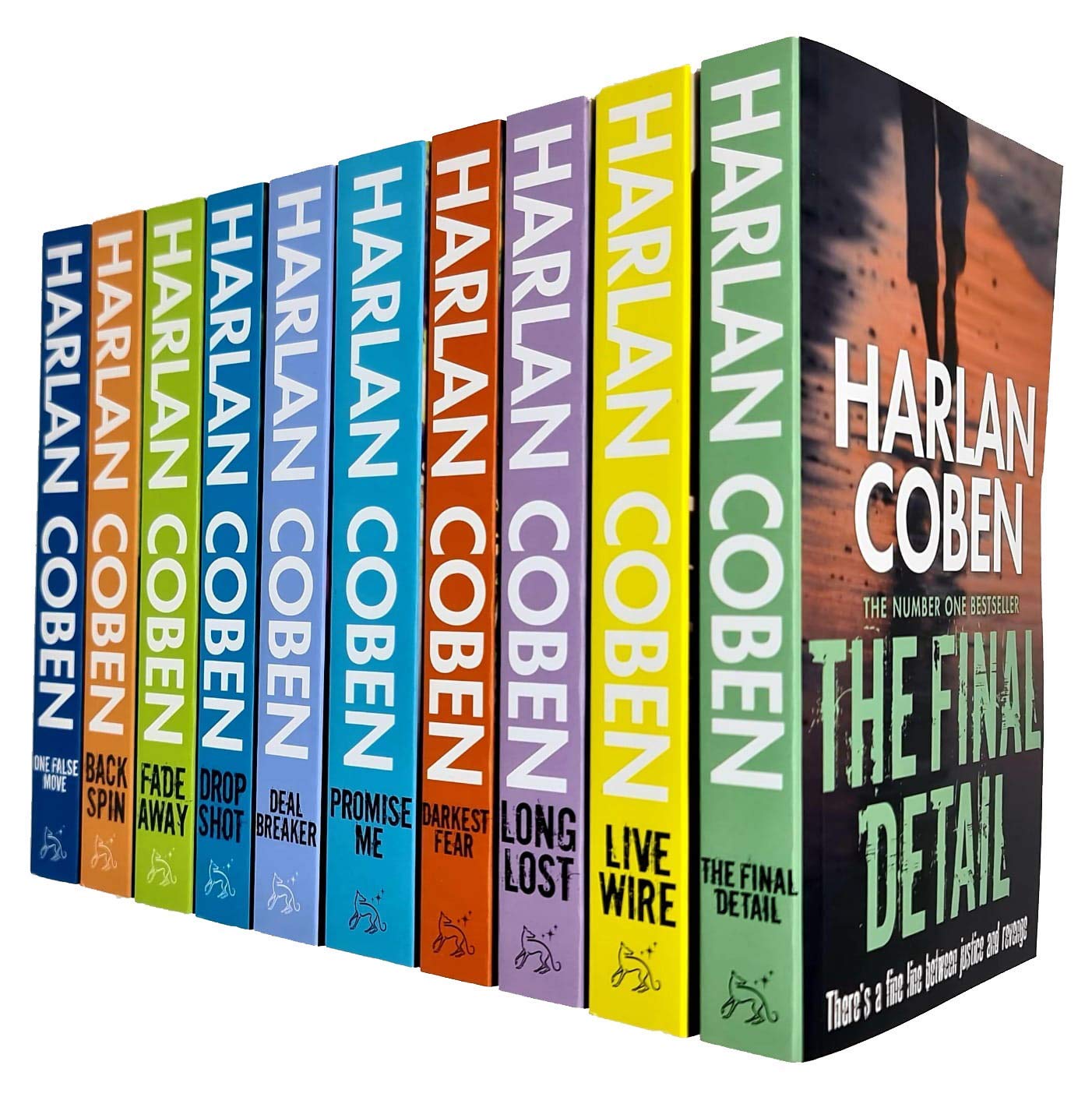 Harlan Coben Myron Bolitar Series Collection 1-10 Books Set Pack Paperback - Lets Buy Books