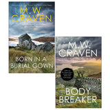 M. W. Craven Avison Fluke Series 2 Books Collection Set Body Breaker Paperback NEW - Lets Buy Books