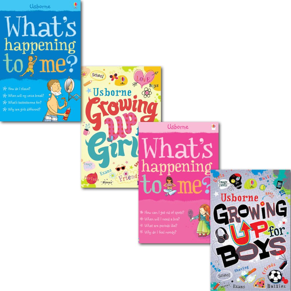 What's Happening to me Growing up for Boys and Girls Collection 4 Books Set Paperback - Lets Buy Books