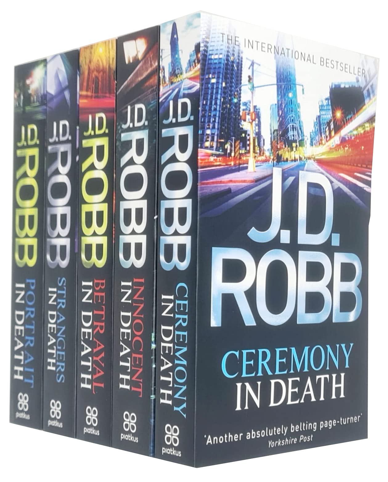 JD Robb In Death Series 5 Books Collection Set Ceremony In Death, Innocent In Death - Lets Buy Books