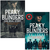 Peaky Blinders The Real Story, The Legacy By Carl Chinn 2 Books Collection Set Paperback - Lets Buy Books