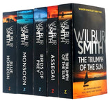Courtney Family Novels Series Books 9 - 13 Collection Set by Wilbur Smith Paperback - Lets Buy Books