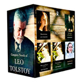 The Complete Novels of Leo Tolstoy Classic Stories 5 Books Collection Box Set Resurrection - Lets Buy Books