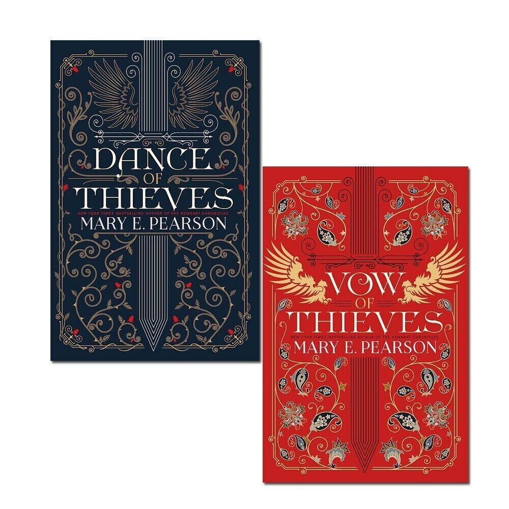 Dance of Thieves Series 2 Books Collection Set by Mary E Pearson Vow of Thieves - Lets Buy Books