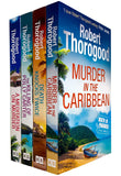 A Death in Paradise Mystery 4 Books Collection Set By Robert Thorogood Death Knocks Twice