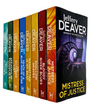 Jeffery Deaver Collection 8 Books Set (Mistress of Justice, Bloody River Bluesm) Paperback - Lets Buy Books