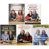 The Hairy Bikers Series By Hairy Bikers 5 Books Set (Asian Adventure, Great Curries, More) - Lets Buy Books