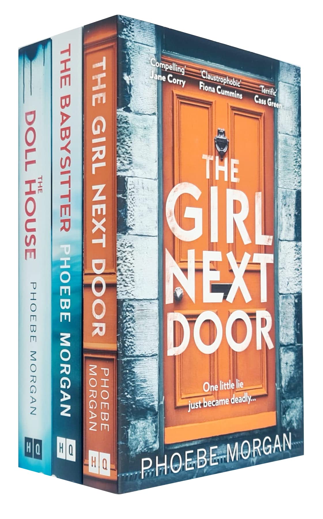 Phoebe Morgan 3 Books Collection Set (The Girl Next Door, The Babysitter & Doll House) - Lets Buy Books