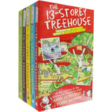The 13-Storey Treehouse Collection Andy Griffiths and Terry Denton 5 Books Set - Lets Buy Books