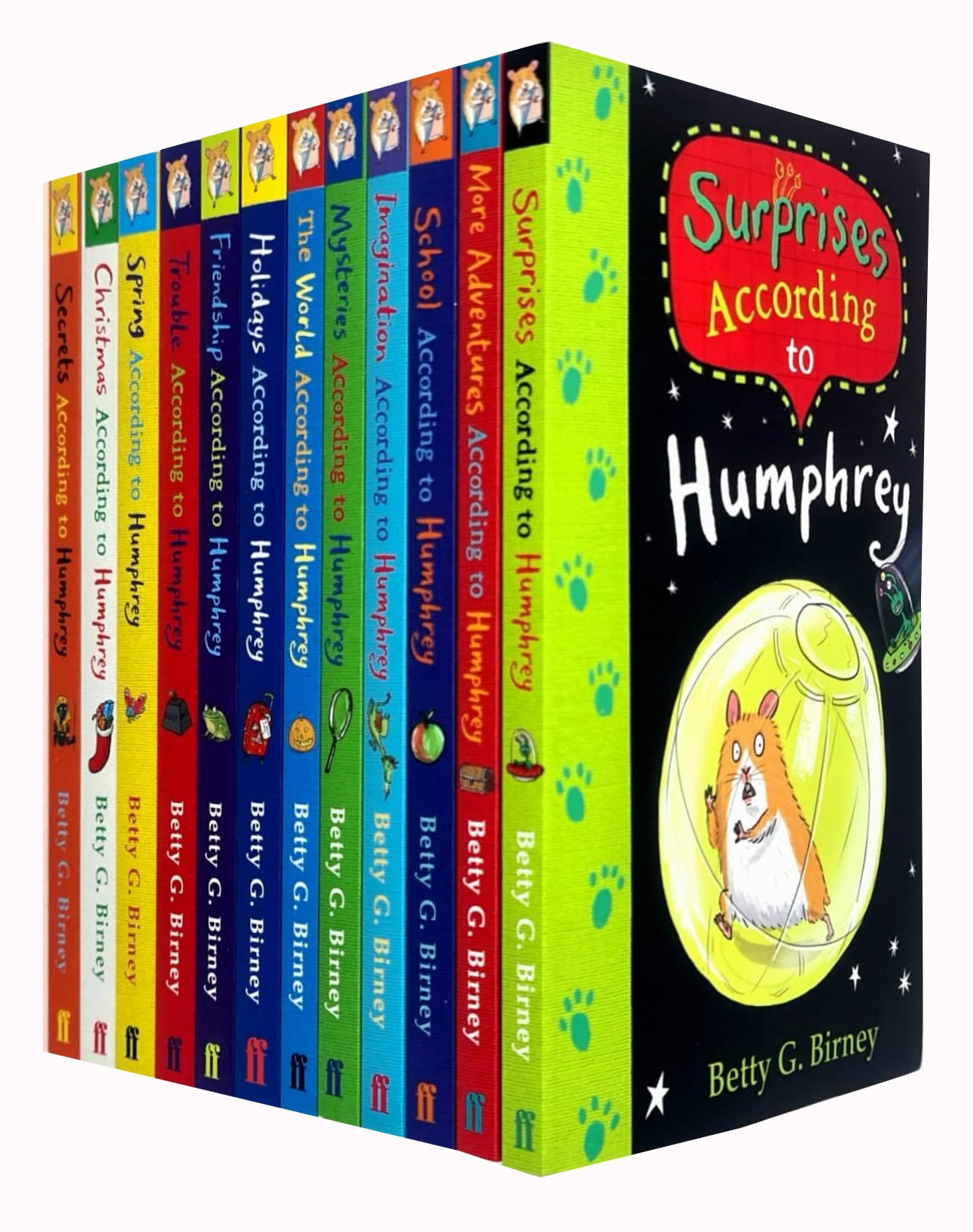 According to Humphrey Series 12 Books Collection Set By Betty G. Birney Paperback - Lets Buy Books