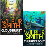 Jack Courtney Adventures Series 2 Books Collection Set by Wilbur Smith Paperback - Lets Buy Books