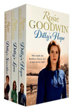 Rosie Goodwin Dilly's Story Series 3 Books Collection Set Dilly's Sacrifice, Dilly's Lass