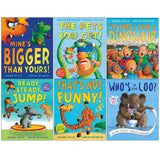Jeanne Willis and Thomas Taylor 6 Books Collection Set, Pets You Get, Ready Steady Jump - Lets Buy Books