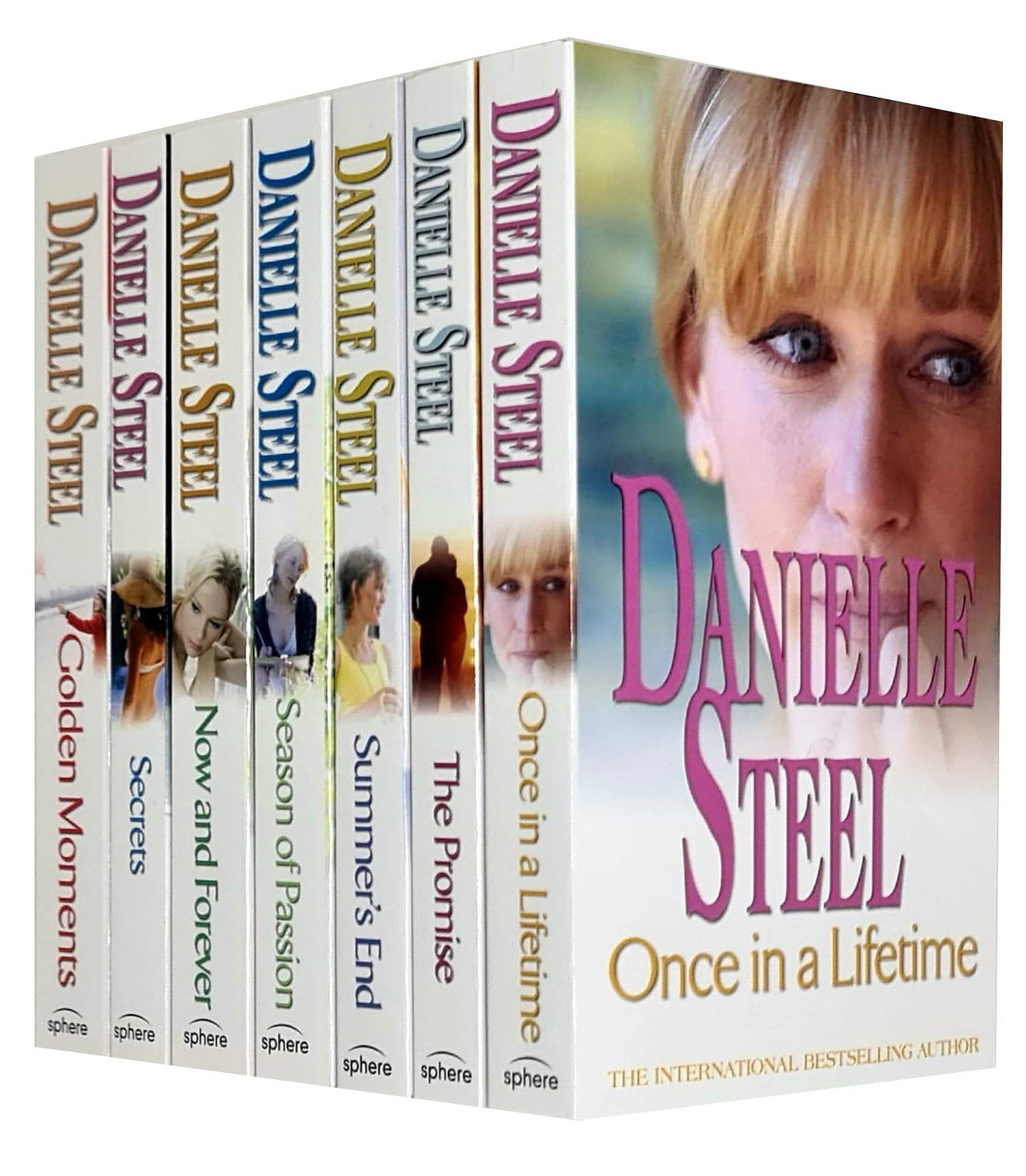 Danielle Steel Collection 7 Books Set (Once In A Lifetime, The Promise, Secrets) Paperback - Lets Buy Books
