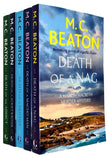 Hamish Macbeth Series (11-15) Collection 5 Books Set By M.C., Beaton Death of a Nag - Lets Buy Books