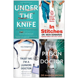 Under the Knife, In Stitches, Trust Me I'm Junior Doctor, 4 Books Collection Set Paperback - Lets Buy Books