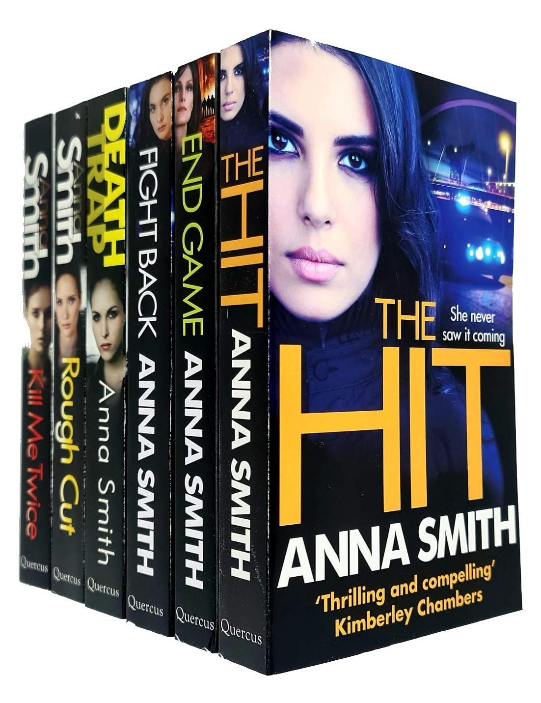Anna Smith Collection 6 Books Set, The Hit, End Game, Fight Back, Death Trap, Rough Cut - Lets Buy Books