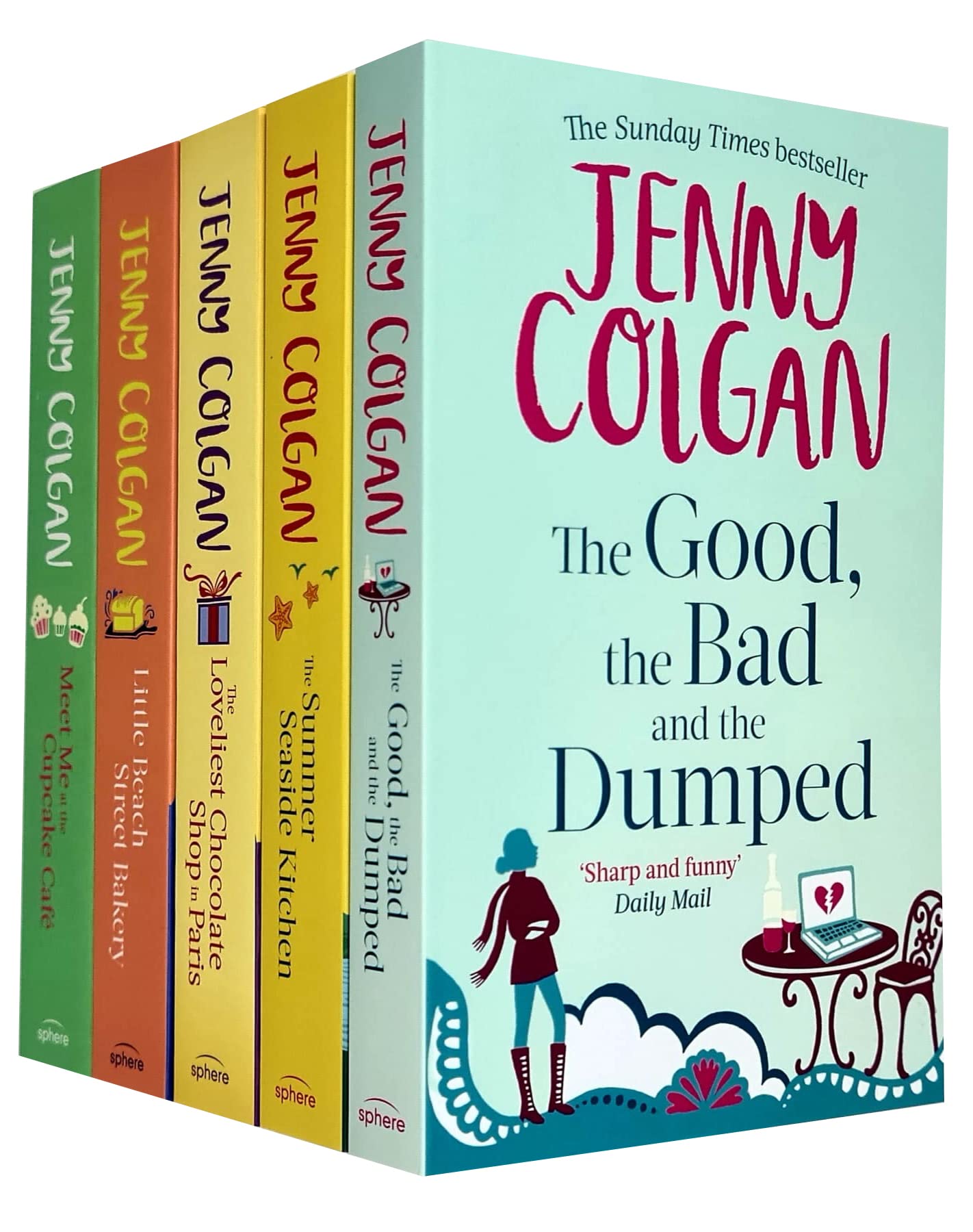 Jenny Colgan Collection 5 Books Set The Good The Bad And Dumped, Summer Seaside - Lets Buy Books