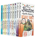MC Beaton Agatha Raisin Series 10 Books Collection Set Deadly Dance, Haunted House - Lets Buy Books