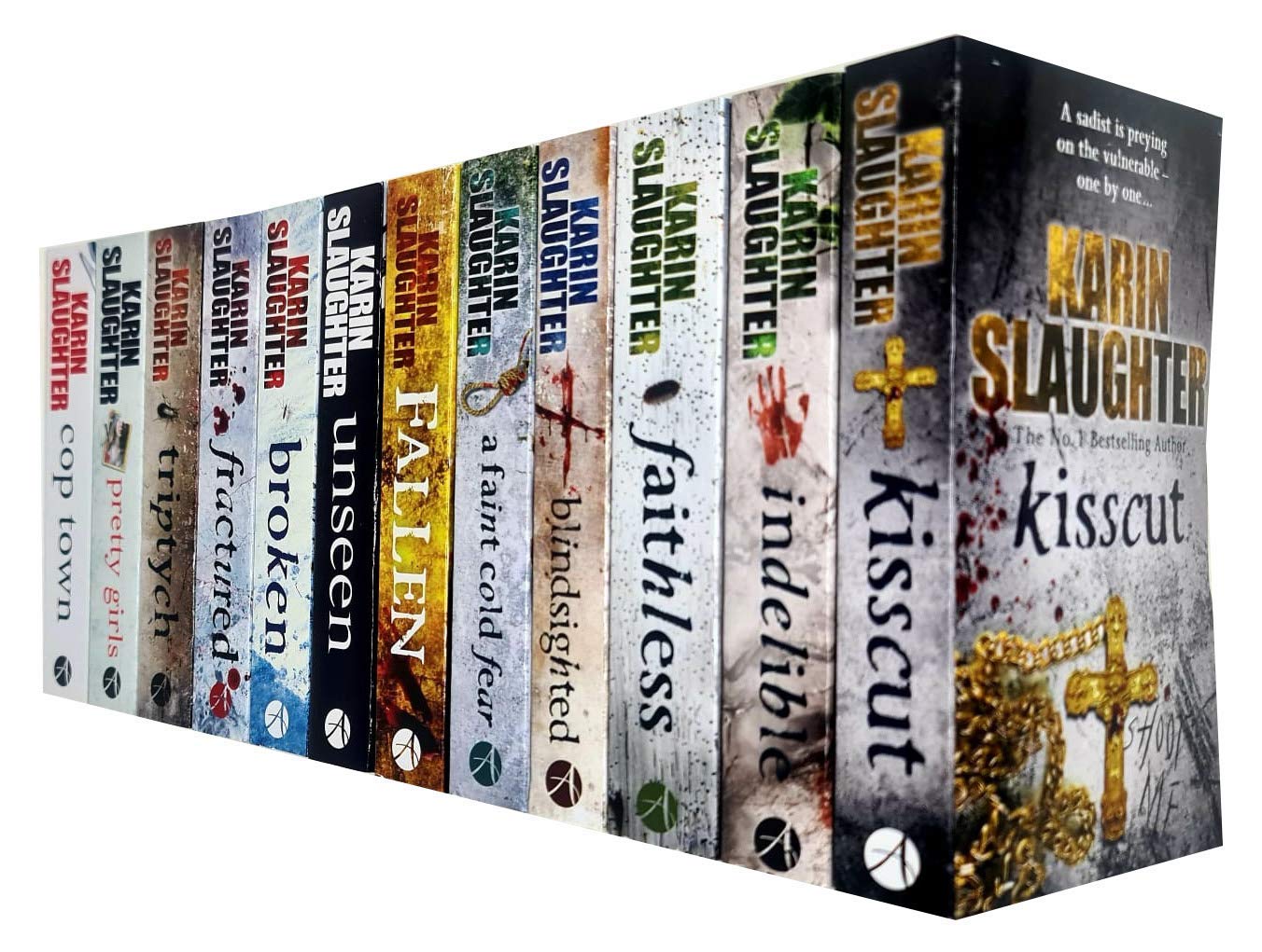 Karin Slaughter Will Trent and Grant County Series 12 Books Collection Set Paperback - Lets Buy Books