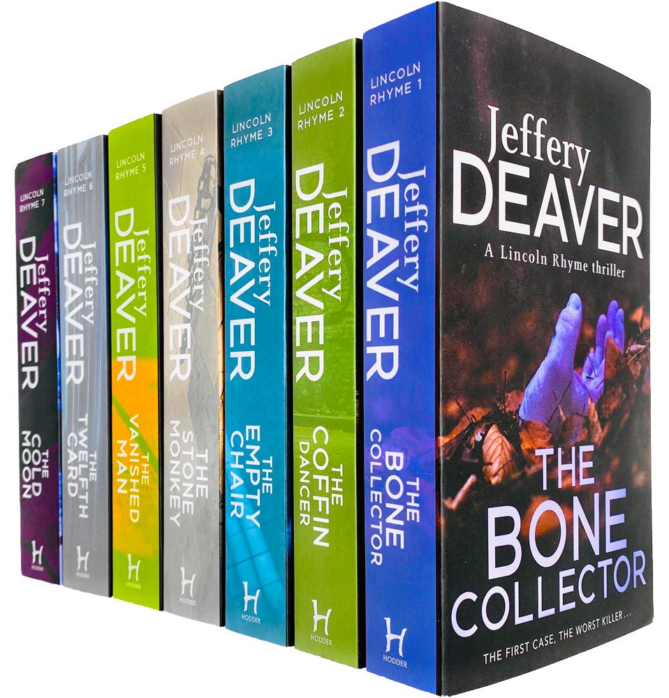 Lincoln Rhyme Thrillers Series Books 1 - 7 Collection Set by Jeffery Deaver Paperback - Lets Buy Books