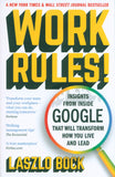 Work Rules!: Insights from Inside Google That Will Transform by Laszlo Bock Paperback - Lets Buy Books