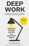 Deep Work: Rules for Focused Success in a Distracted World by Cal Newport Paperback - Lets Buy Books