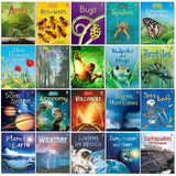 Usborne Beginners Nature & Science Collection 20 Books Set Pack ( Spiders ) Paperback - Lets Buy Books