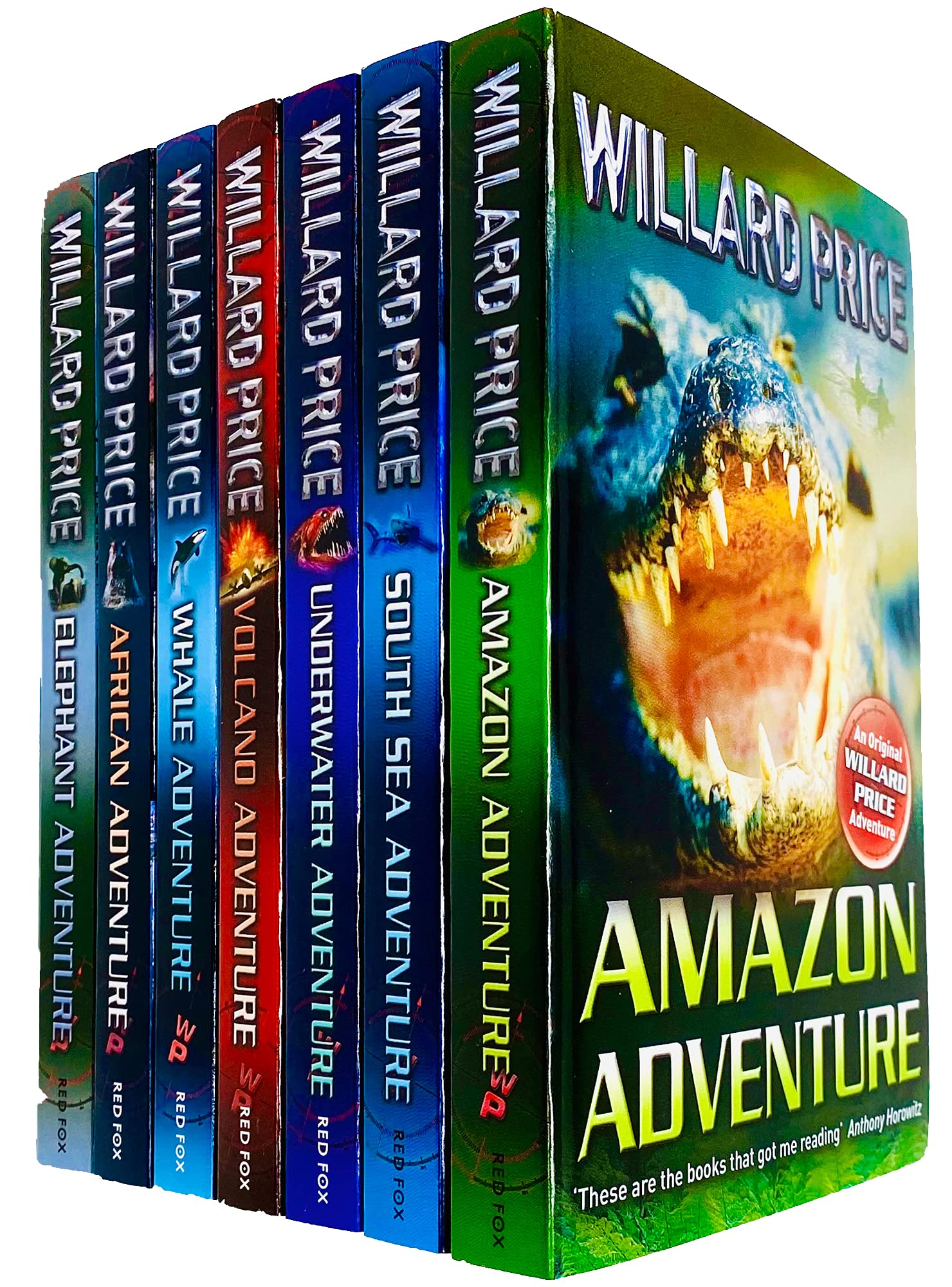 Hal & Roger Hunt Adventures Book Series Books 1-7 Collection Set by Willard Price - Lets Buy Books