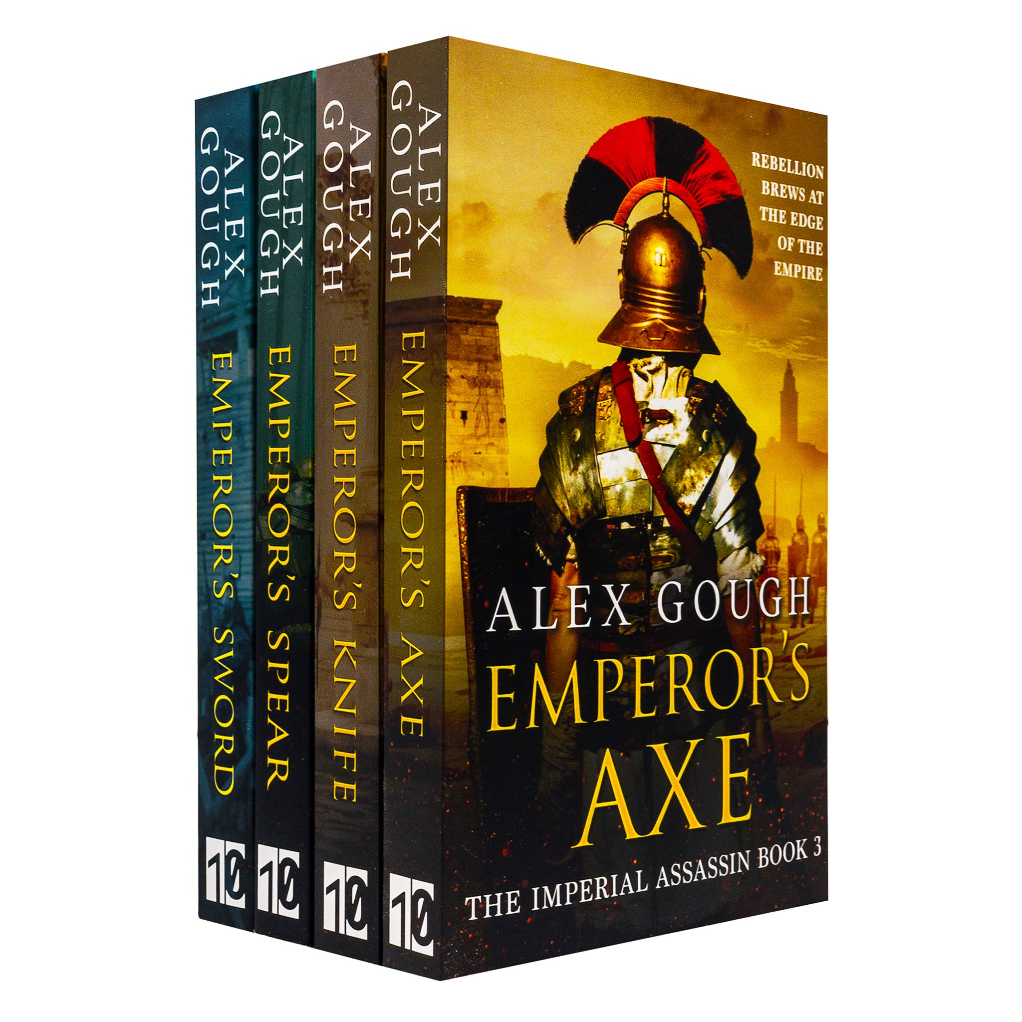 The Imperial Assassin 4 Books Collection by Alex Gough, Emperor's Knife, Emperor's Sword - Lets Buy Books