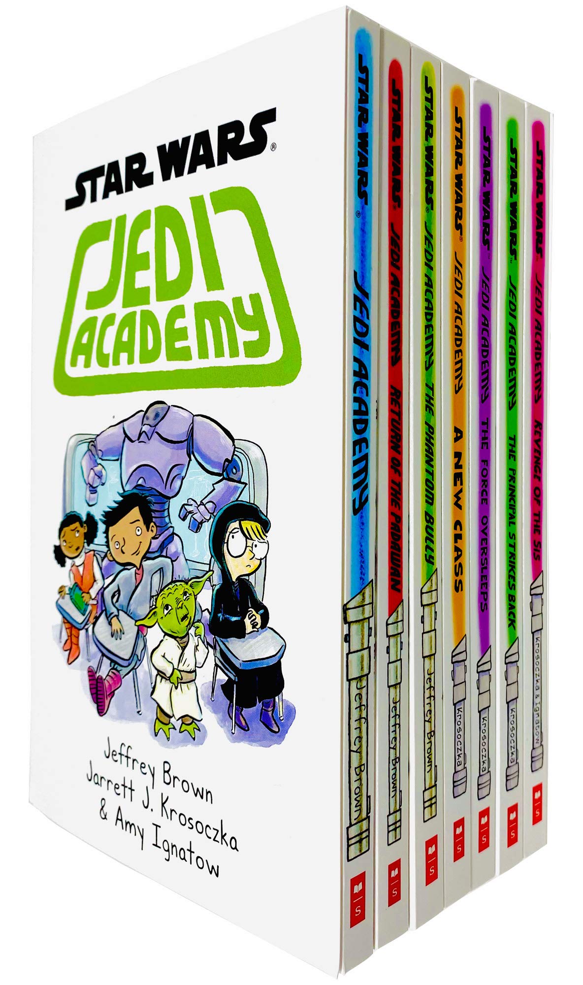Star Wars Jedi Academy Series 7 Books Collection Set (Books 1 - 7) by Jeffrey Brown - Lets Buy Books