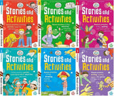 Read with Oxford Phonics Practice: Stage 1-3: Biff, Chip and Kipper: 6 Activity Books Set - Lets Buy Books