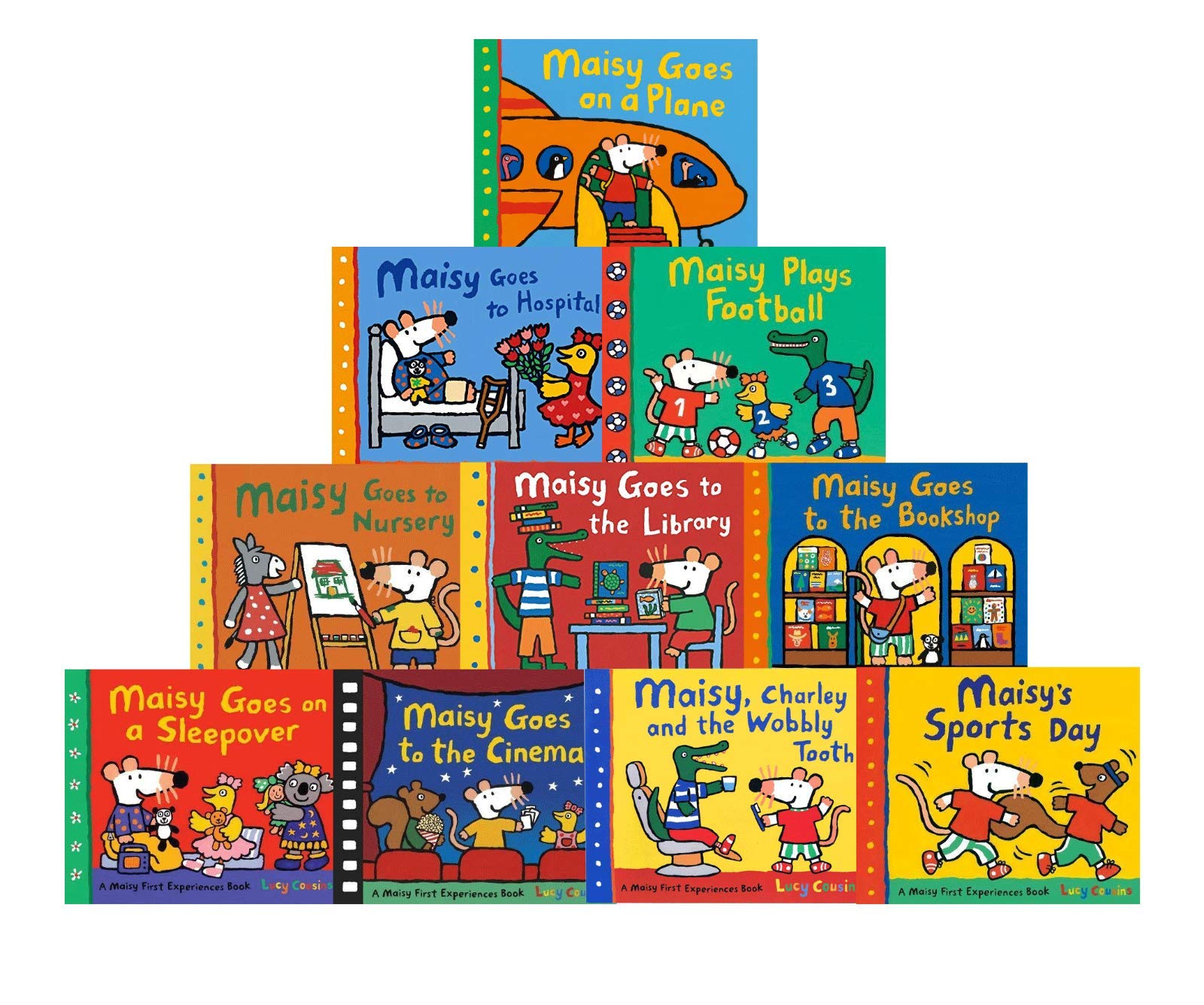 Maisy Mouse Series 2 Collection 10 Books Set By Lucy Cousins [Early LearnerChildren] - Lets Buy Books