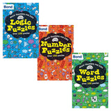 Bond Brain Training for Kids Oxford 3 Books Collection Set-Number Puzzles, Logic Puzzles.. - Lets Buy Books
