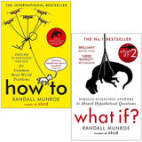 Randall Munroe 2 Books Collection Set (How To & What If?) - Lets Buy Books