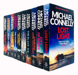 Michael Connelly Harry Bosch Series 10 Books Collection Set ( Lost Light, City of Bones )