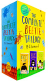 The Complete Beetle Trilogy by M. G. Leonard (Beatle Boy, Beetle Queen & More) - Lets Buy Books