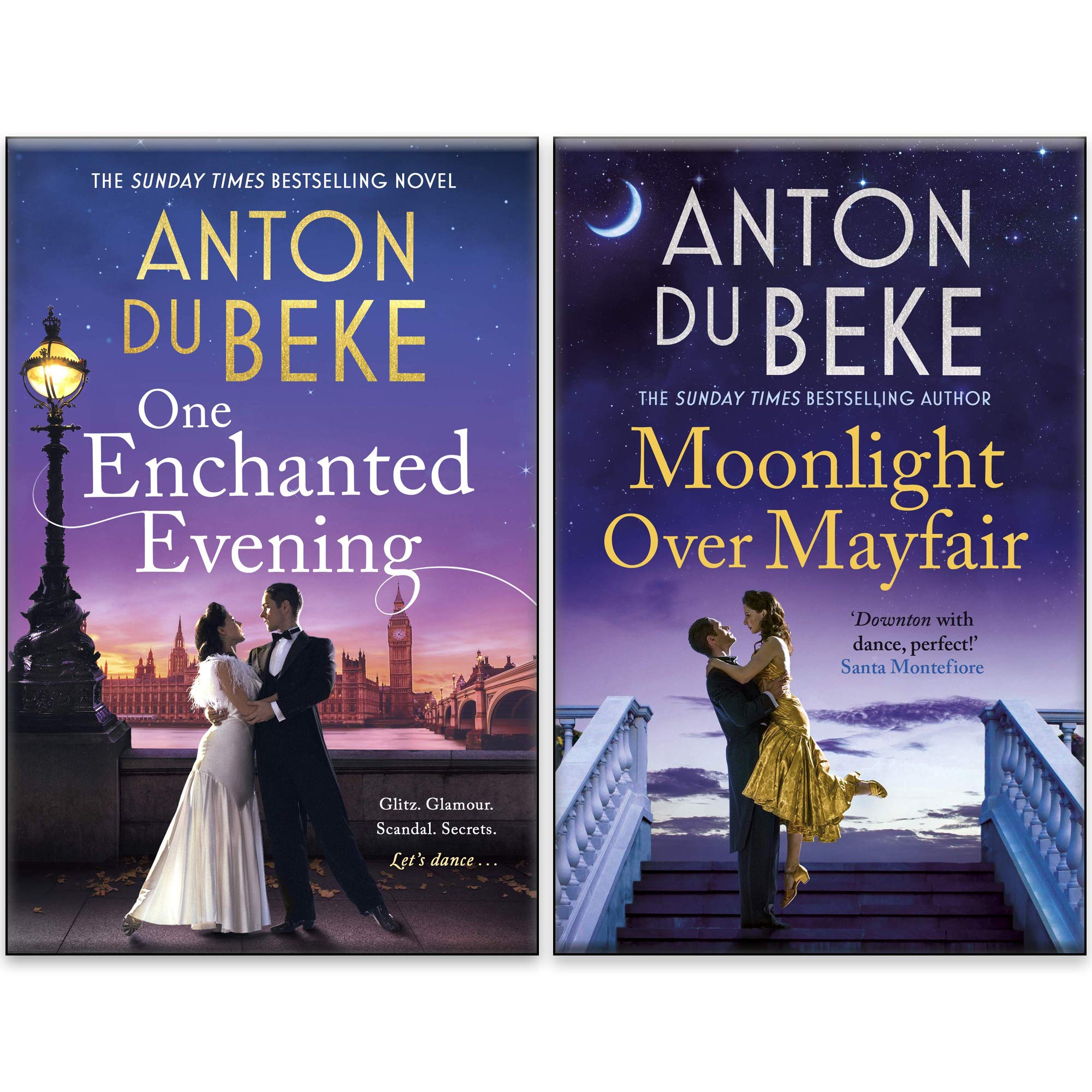Anton Du Beke 2 Books Collection Set (One Enchanted Evening &  Moonlight) Paperback - Lets Buy Books