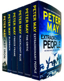 Enzo Files Series Books 1-6 Collection Set by Peter May (Extraordinary People, The Critic) - Lets Buy Books