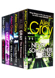 Alex Gray DSI William Lorimer Series 6 Books Collection Set (Pitch Black) Paperback - Lets Buy Books